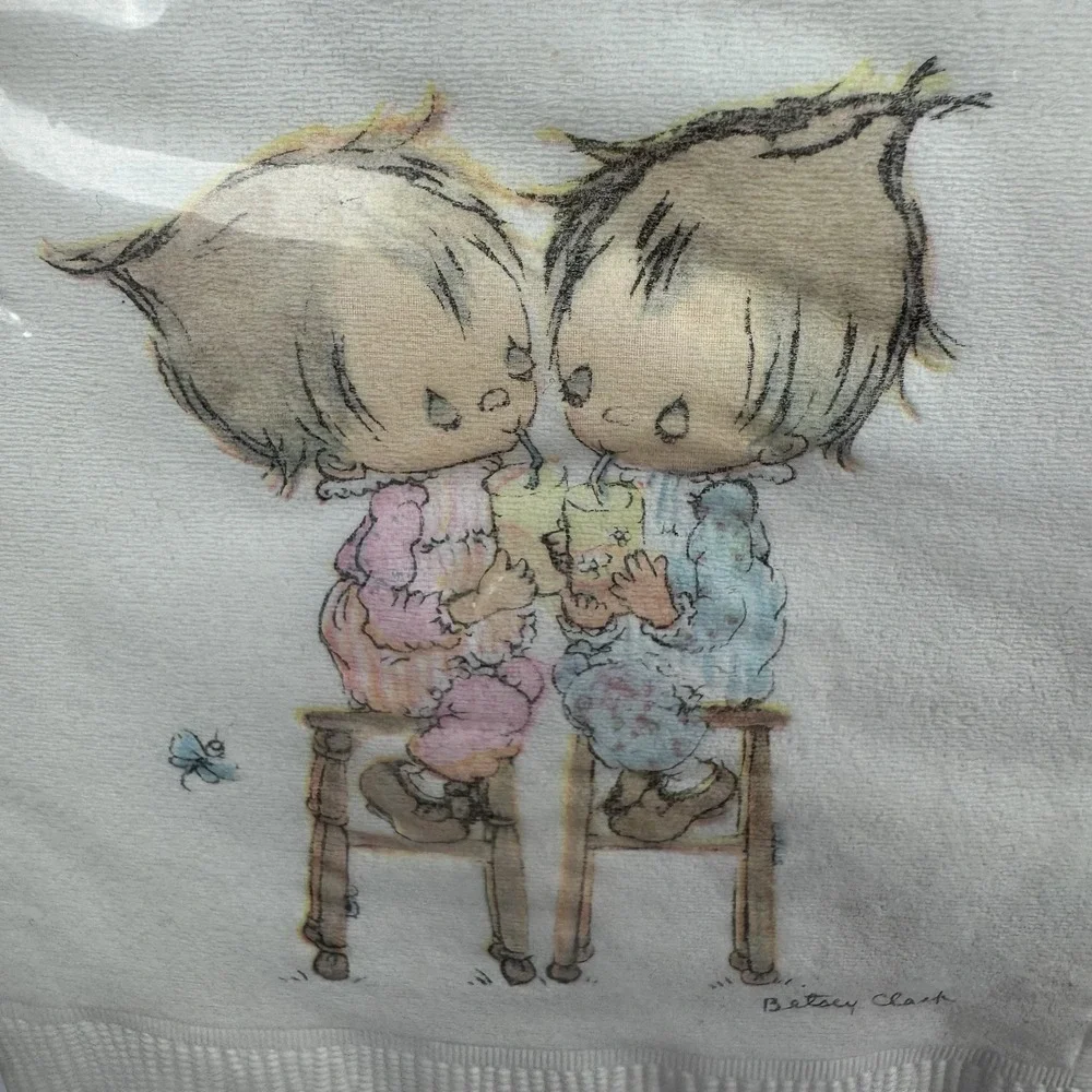 Vintage Hallmark Betsey Clark‎ Paper Beverage Napkins (20) NOS 10x10